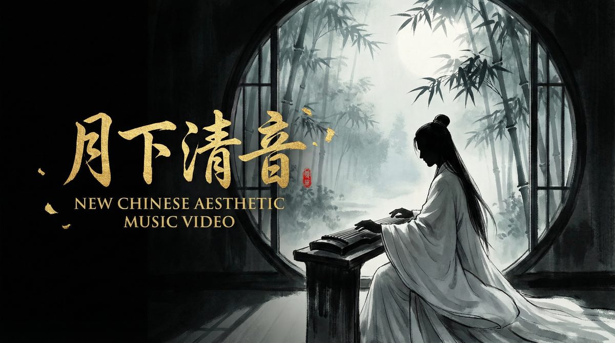 蘑菇视频 - 月下清音古琴视频教程